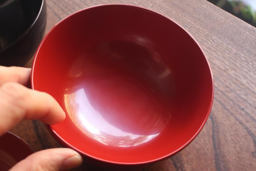 デッドストック！極上秋草蒔絵の美しい夫婦椀（検輪島塗蒔絵椀雑煮椀