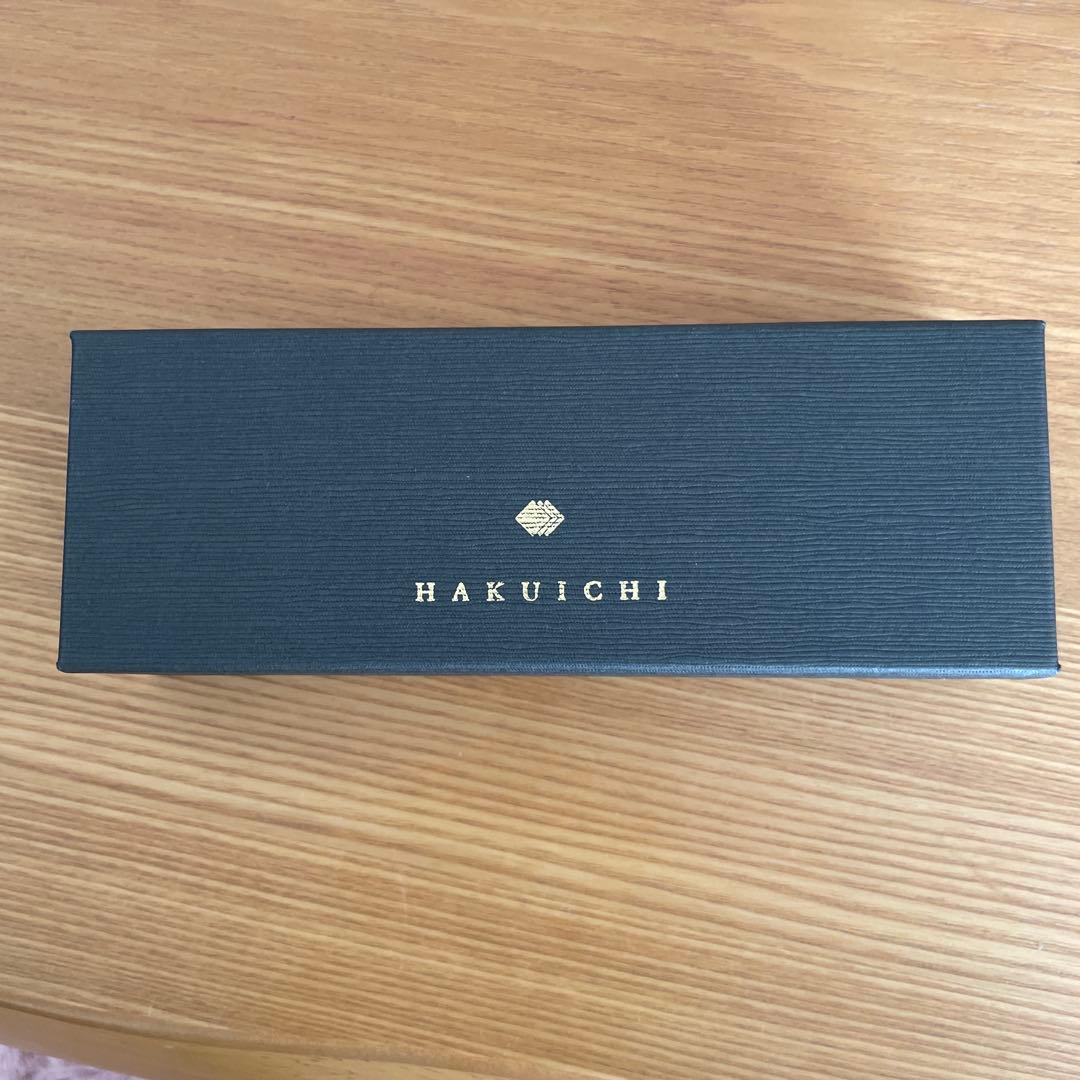 HAKUICHI 本金箔クラック　 ボールペン ブラック　箔一