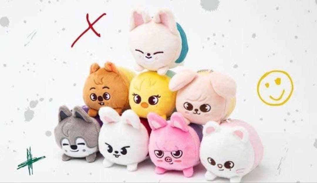 StrayKids skzoo バックチャームツムツム コンプリート　8点セット