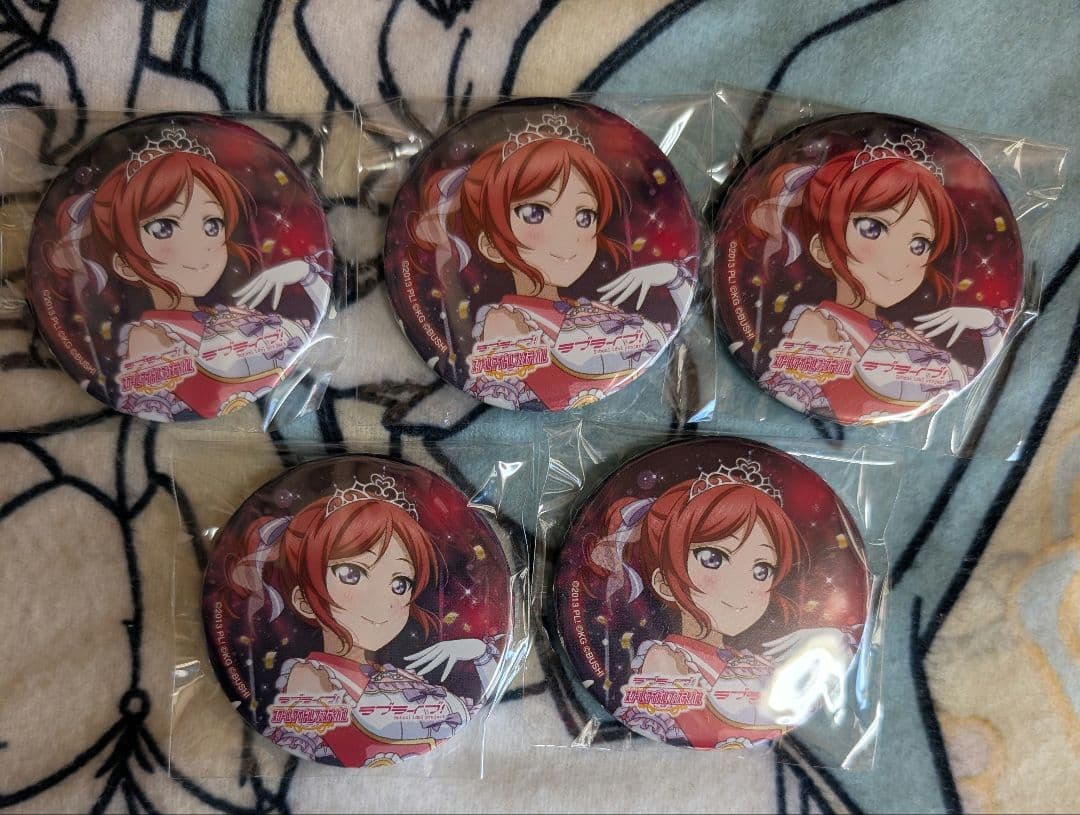 ラブライブ 西木野真姫 缶バッジ