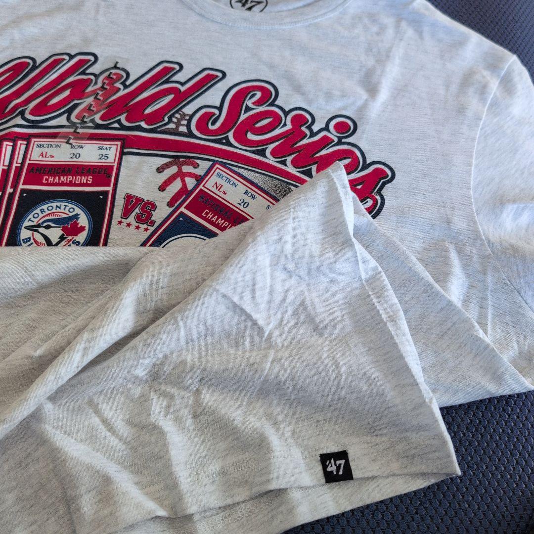 【LA購入】最新2025ワールドシリーズ記念Tシャツ Lサイズ 47