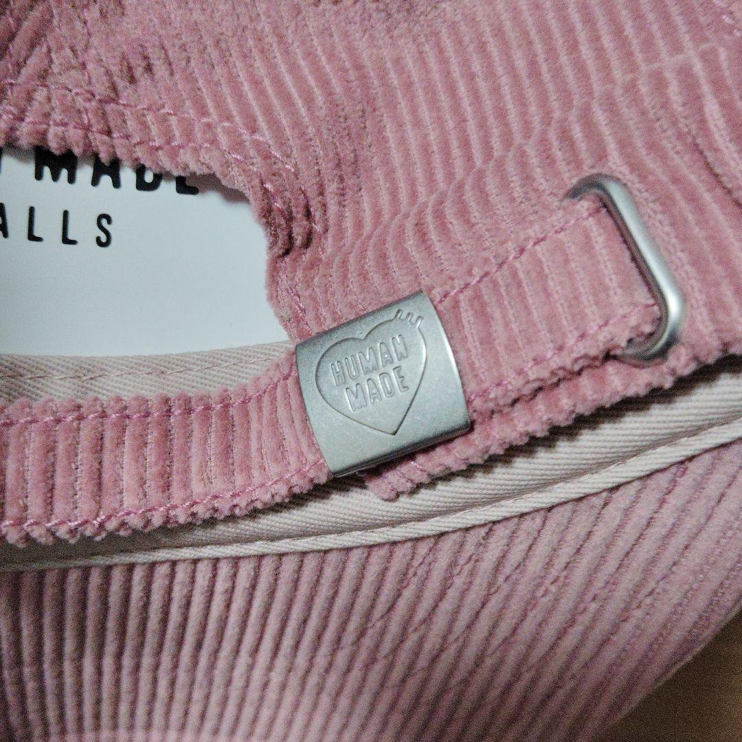 Human Made コーデュロイキャップ ピンク