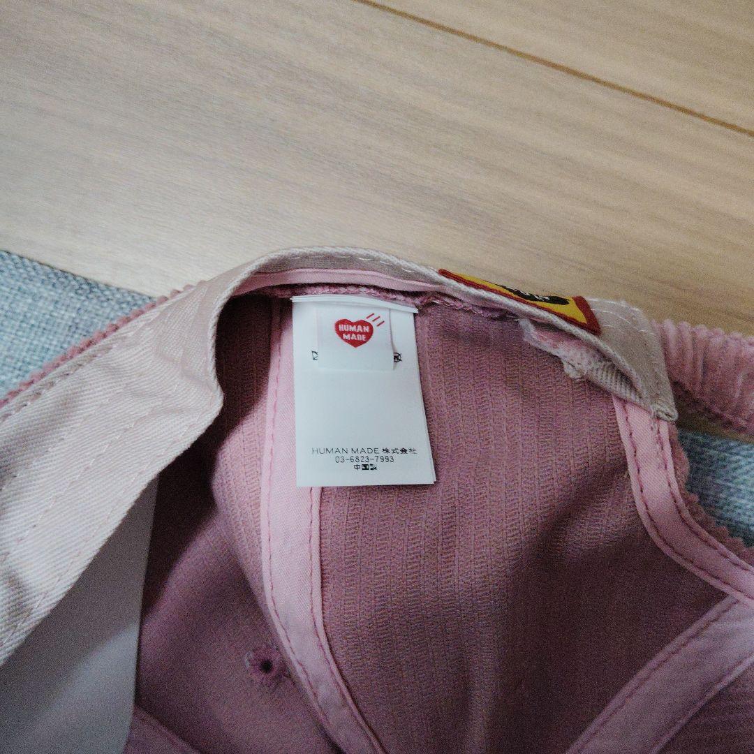 Human Made コーデュロイキャップ ピンク
