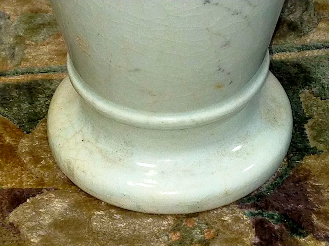 ♥値下げ！♥中国　青磁　花瓶　参考品　骨董　古玩