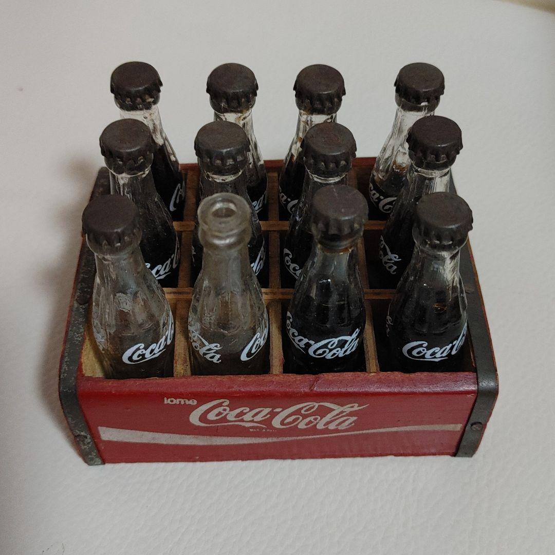 ヴィンテージ　コカ・コーラ　ミニチュア　USAアンティーク　アンティーク　USA