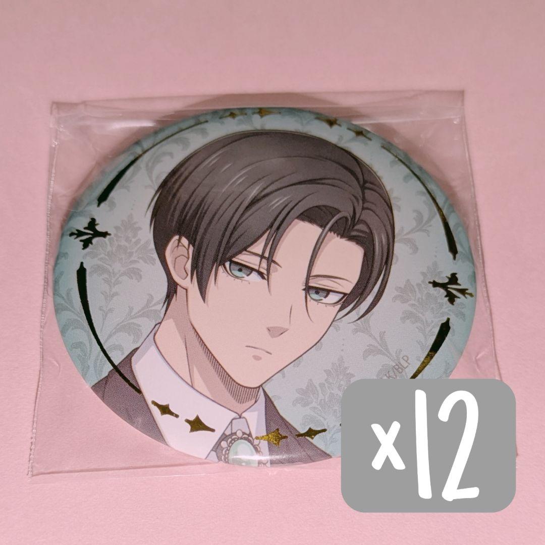 ブルーロック butler 箔押し 缶バッジ 糸師 凛 セット ①