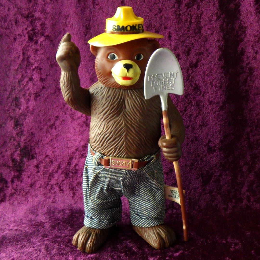 【1970s】Smokey Bear DAKIN ソフビ ヴィンテージフィギュア