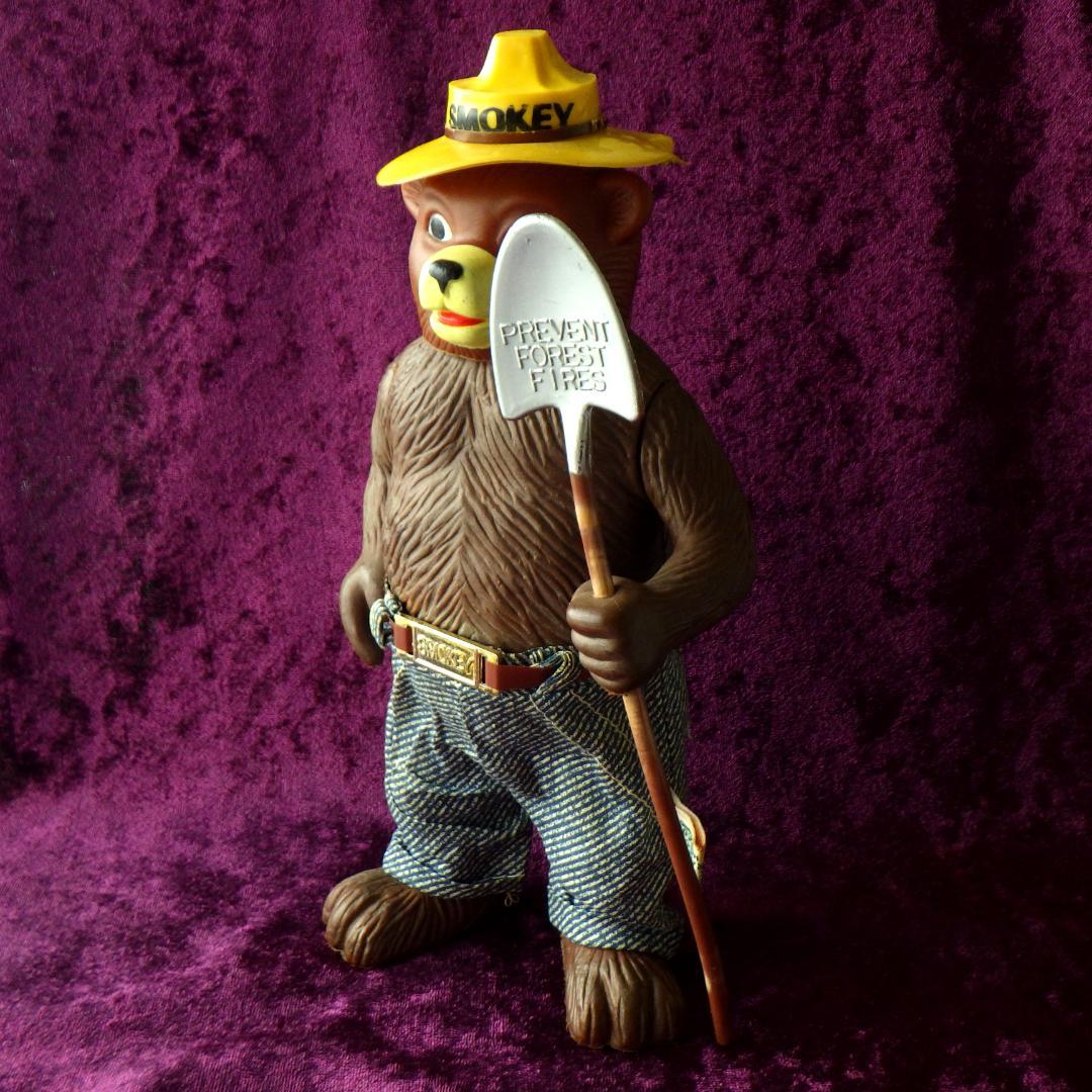 【1970s】Smokey Bear DAKIN ソフビ ヴィンテージフィギュア