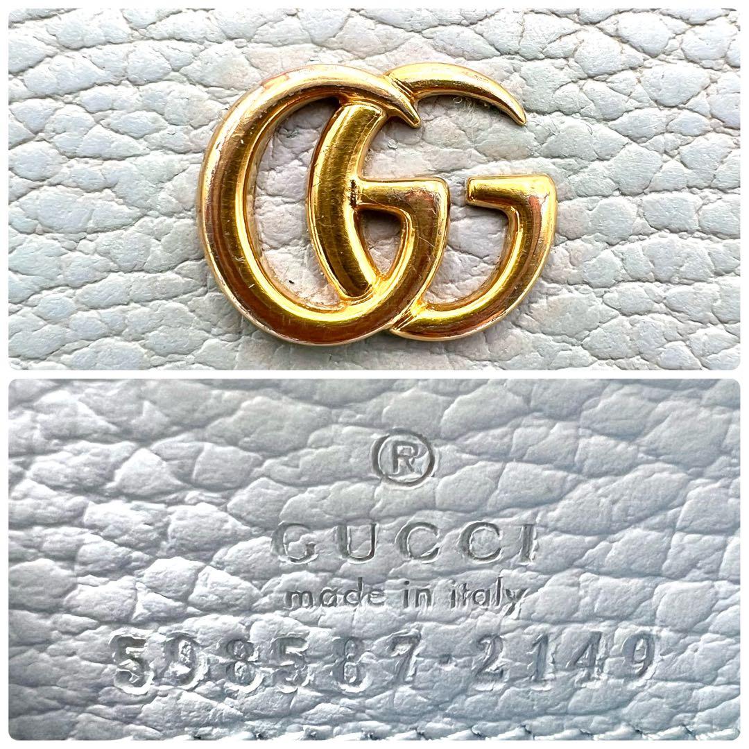 現行✨ 美品 グッチ プチマーモント ggスプリーム バイカラー 二つ折り財布