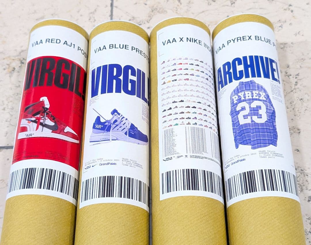 限定 Virgil Abloh 巨大ポスター AIR PRESTO