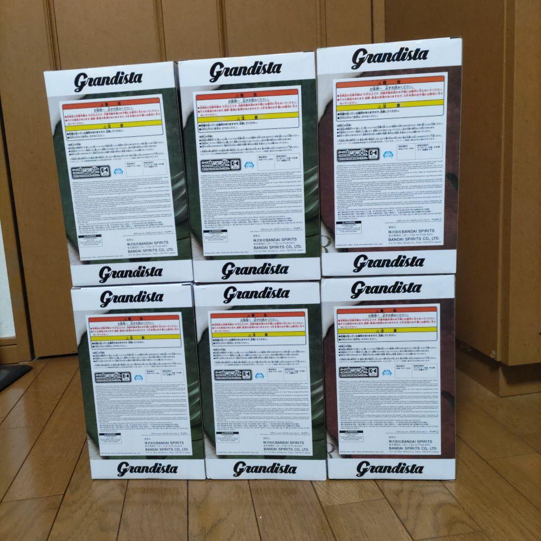 進撃の巨人　Grandista リヴァイ　エレン　フィギュア 6体セット