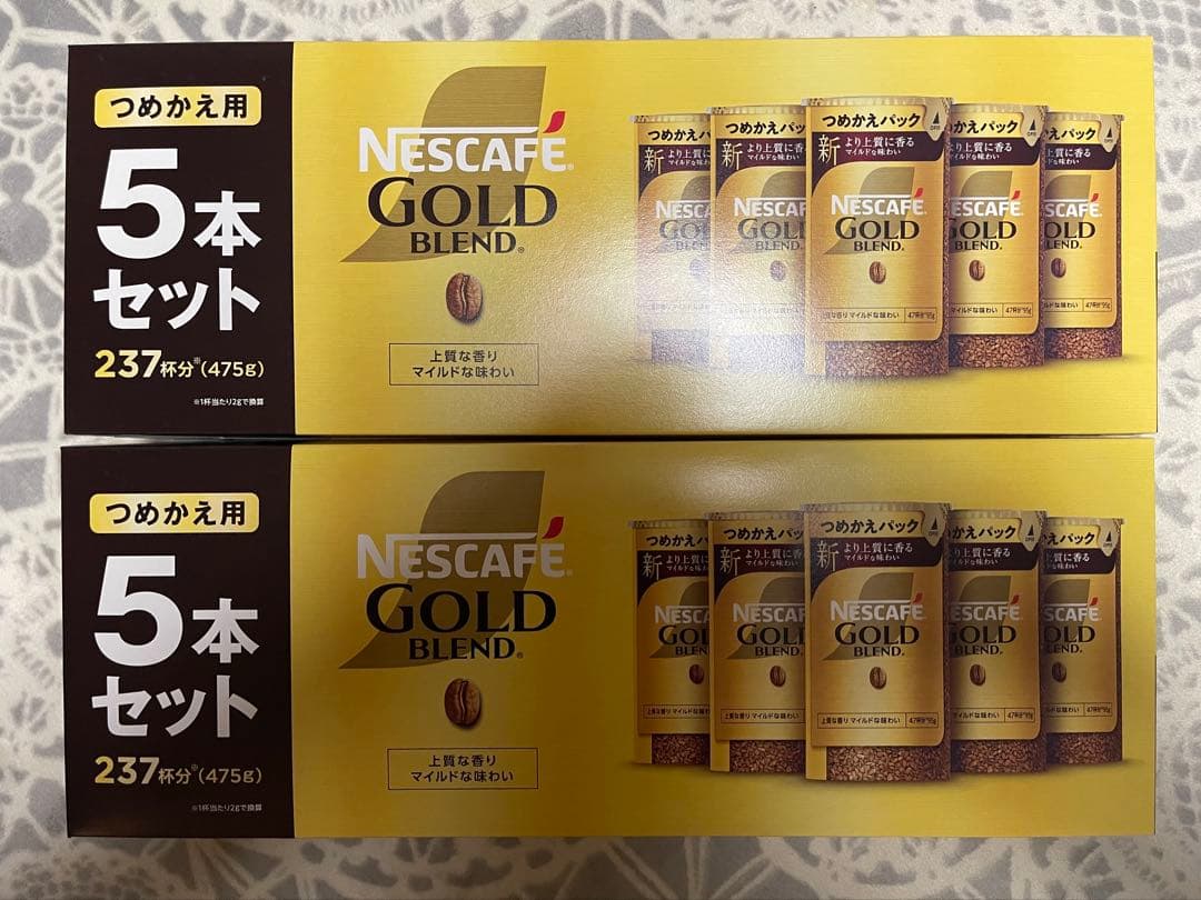 ネスカフェ ゴールドブレンド エコ＆システムパック 95g×10本
