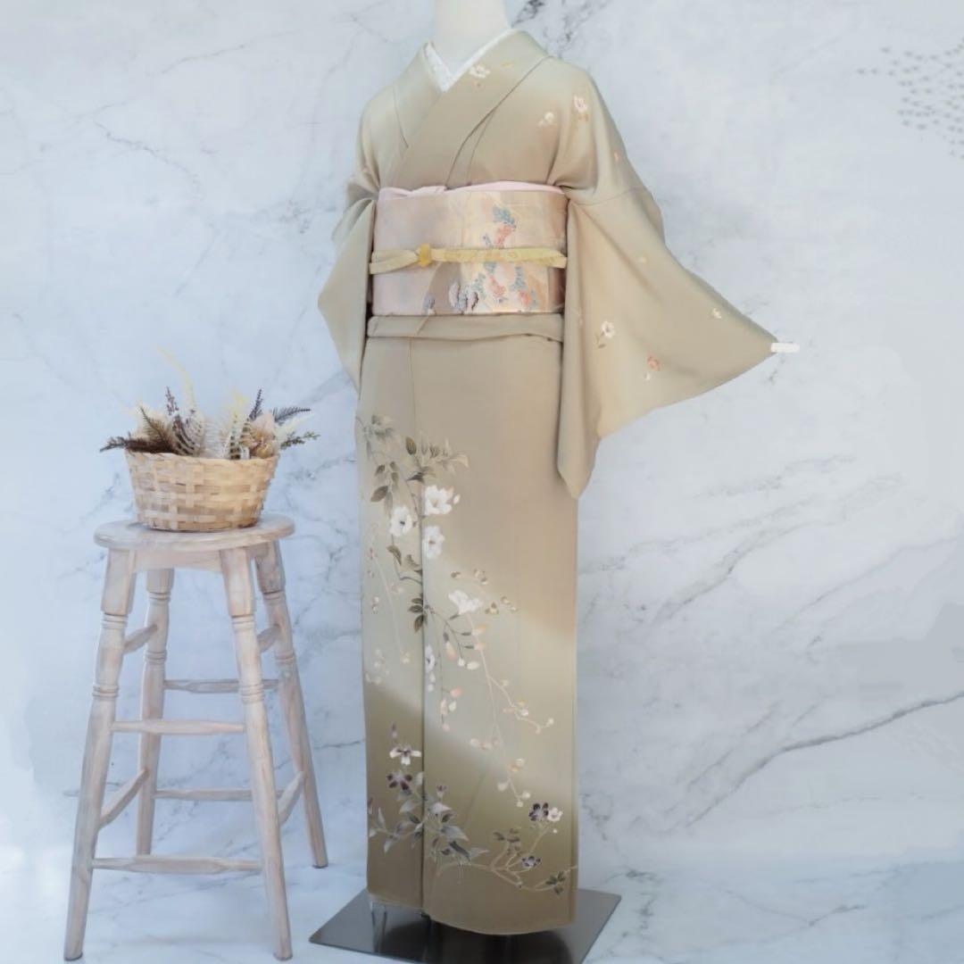 訪問着 フルセットa476七五三　卒業式　入学式　お宮参り　結婚式　落款