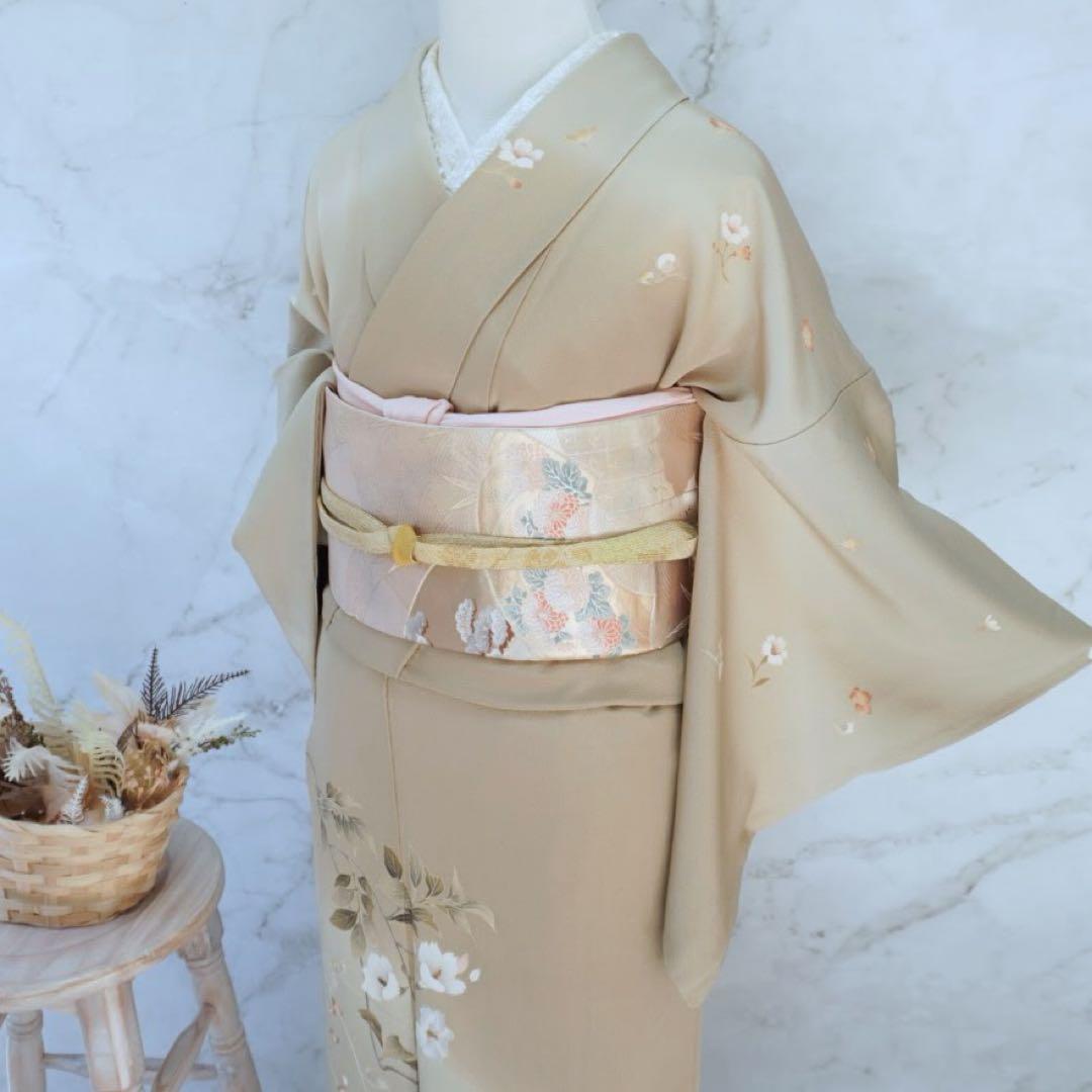 訪問着 フルセットa476七五三　卒業式　入学式　お宮参り　結婚式　落款