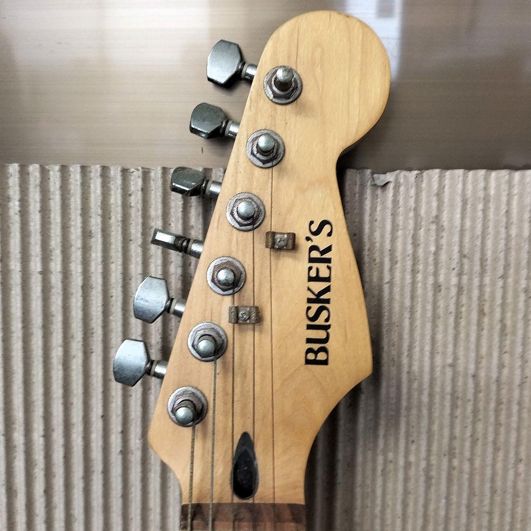 BUSKER'S エレキギター 動作未確認 サンバーストカラー