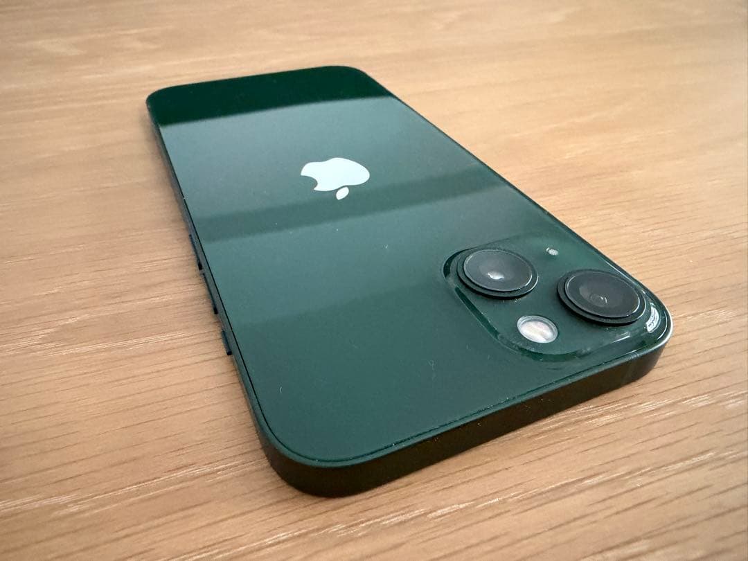 【極美品】iPhone 13 グリーン　128GB SIMフリー