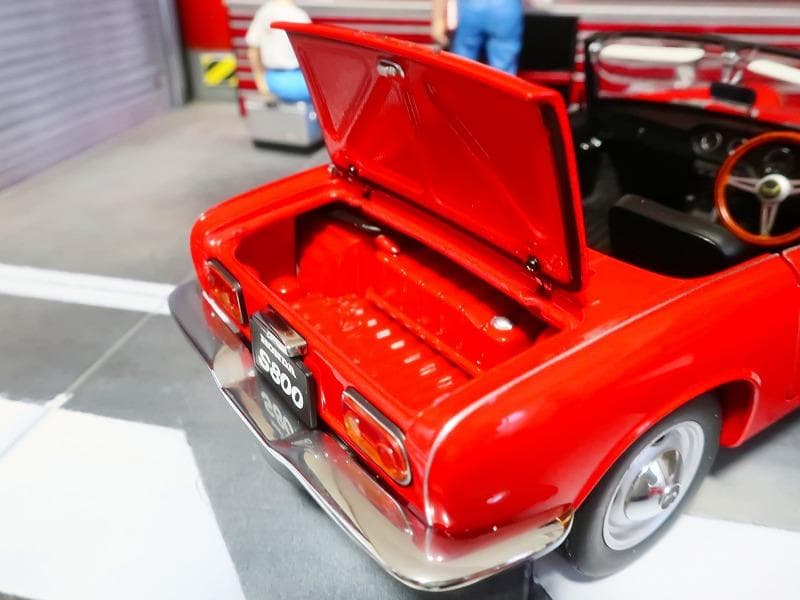 1/18 Aa HONDA S800オートアート ホンダ VAN仕様