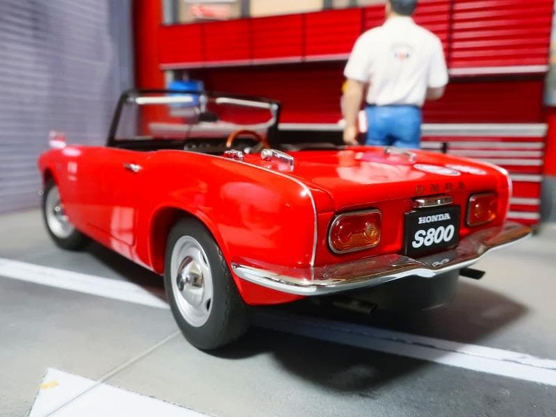 1/18 Aa HONDA S800オートアート ホンダ VAN仕様