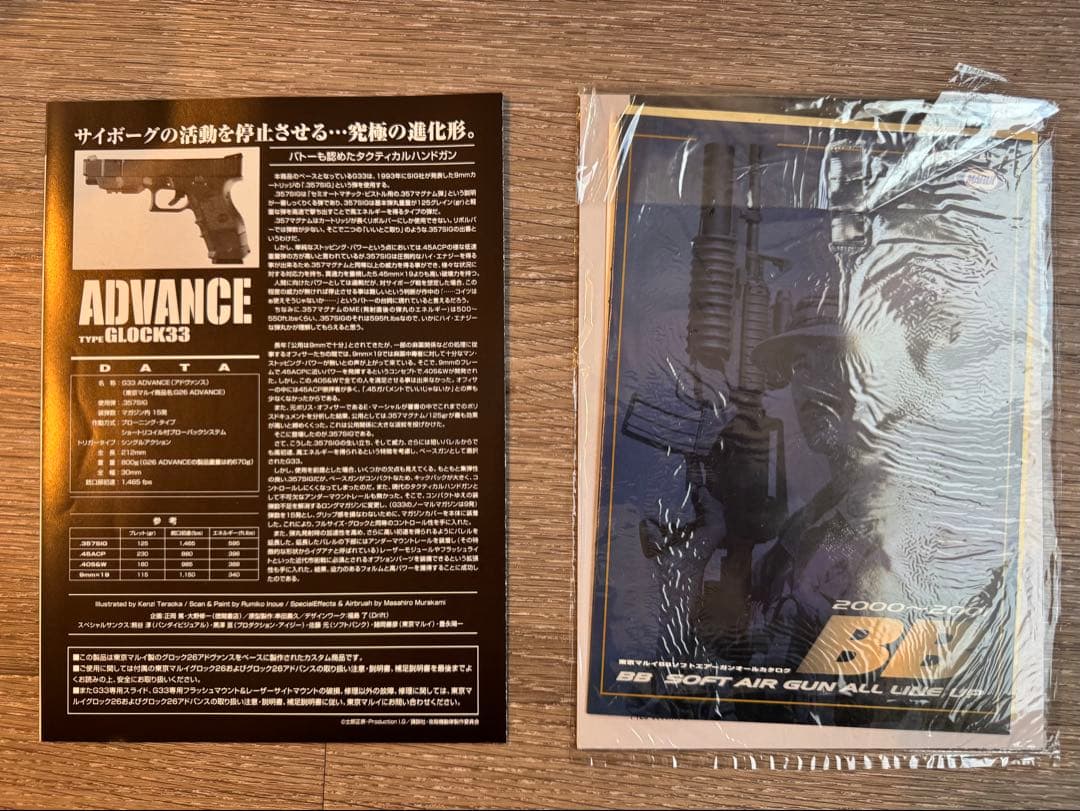 【値下げ】攻殻機動隊 ADVANCE TYPE GLOCK 33