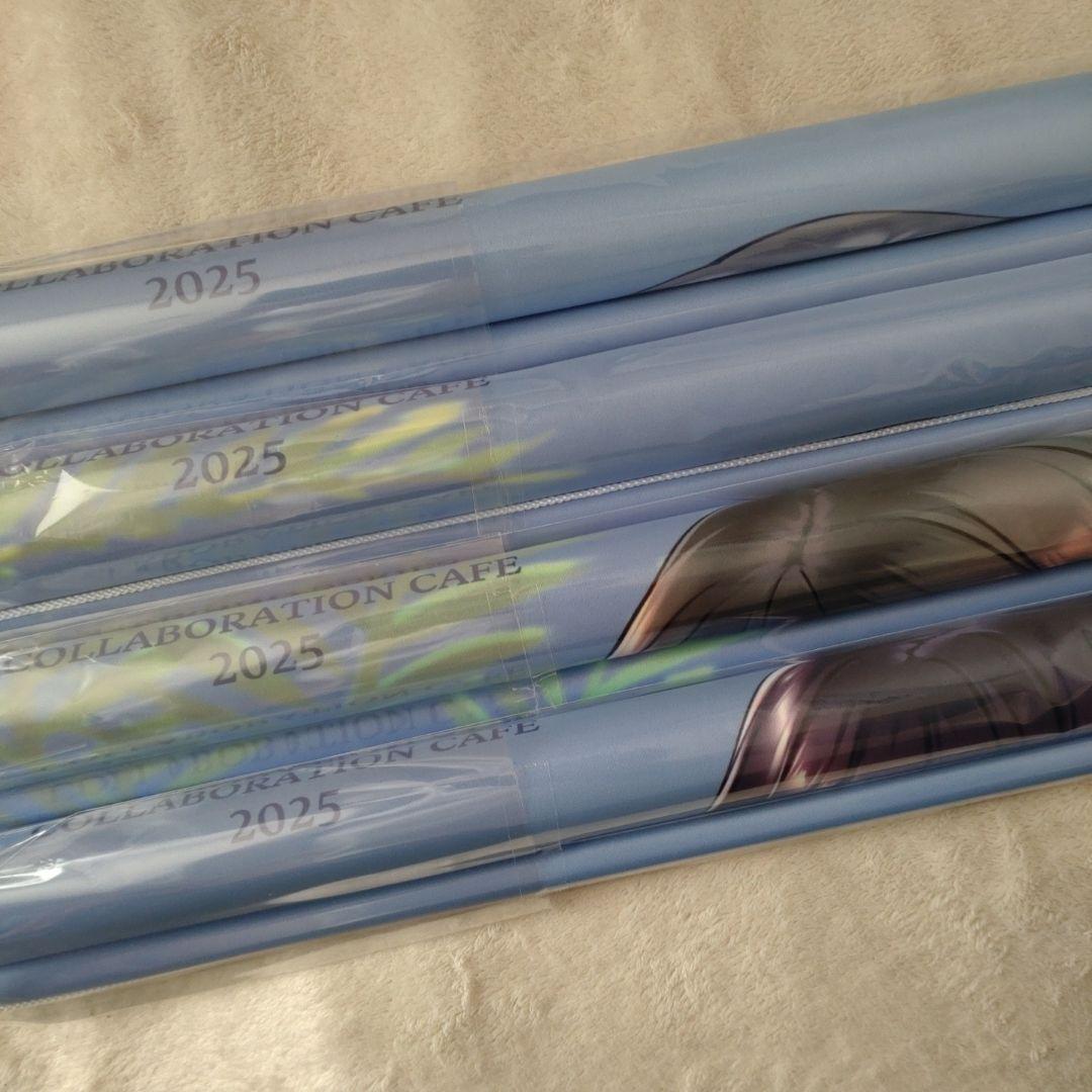 アマカノ2025コラボカフェカフェ 等身大タペストリー水着 4本セット