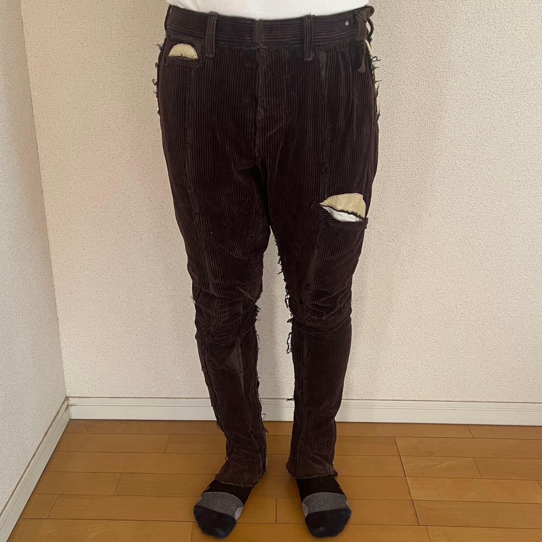 ソロイスト コーデュロイ イージーパンツ S