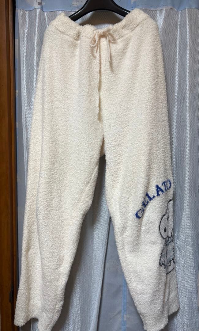 【HOMME】ジェラートピケ ジャガードプルオーバー＆ロングパンツセット M