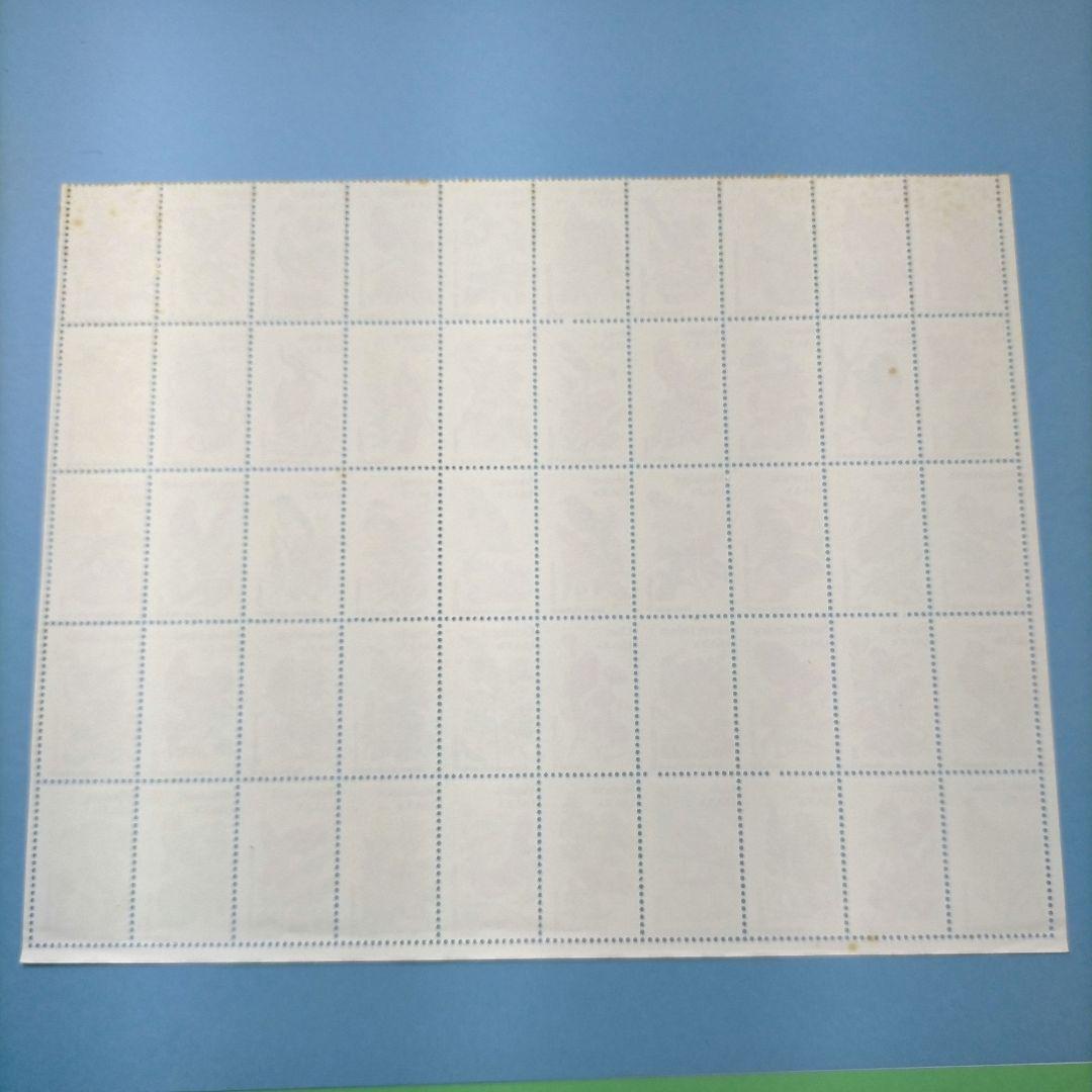 2772 外国切手 アメリカ 【人気品】州立鳥と花 50種完セットシート 未使用