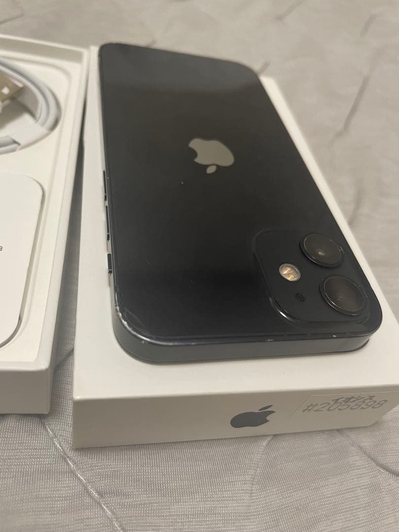 【箱あり】iPhone 12 mini 64GB SIMフリー ブラック
