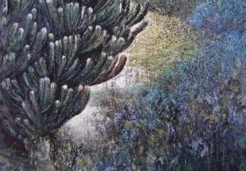 池田良則、【廃坑バレンシアーナ】、希少な額装用画集より、新品額装付