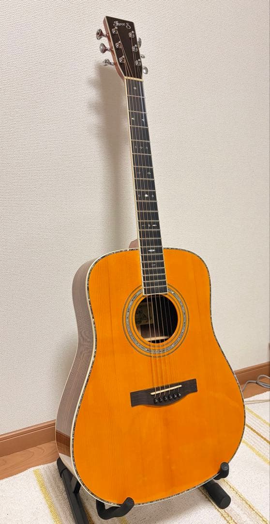 【新品】Three S W-460 スプルース単板 SUZUKI ソフトケース付