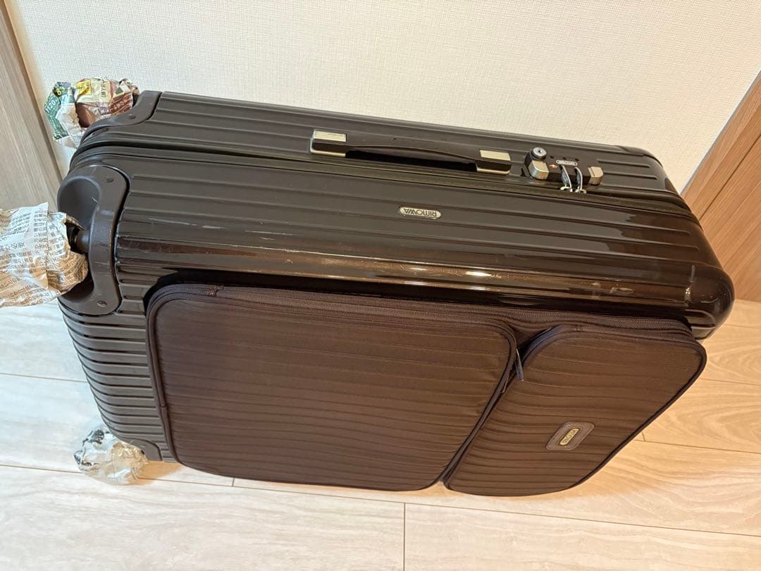 リモワ　サルサDX　ボレロ　85L 4輪　ブラウン　大容量　スーツケース