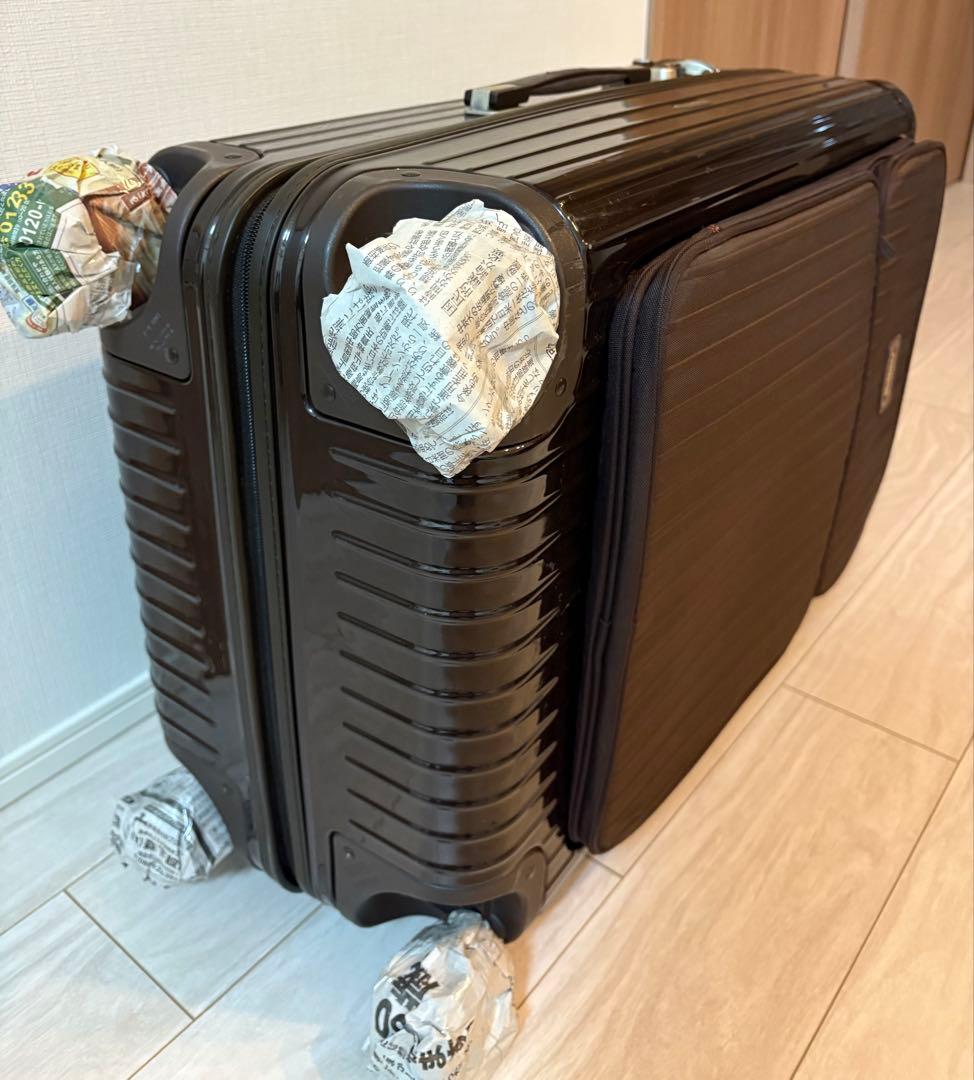 リモワ　サルサDX　ボレロ　85L 4輪　ブラウン　大容量　スーツケース