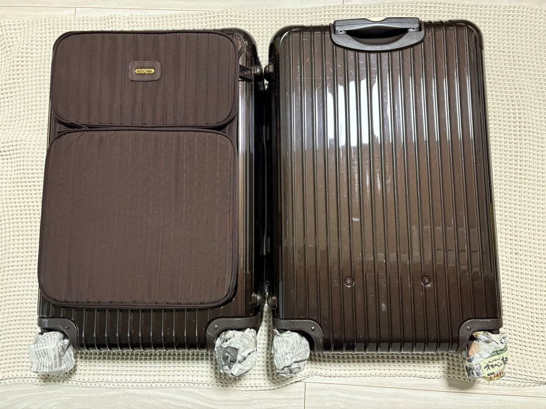 リモワ　サルサDX　ボレロ　85L 4輪　ブラウン　大容量　スーツケース