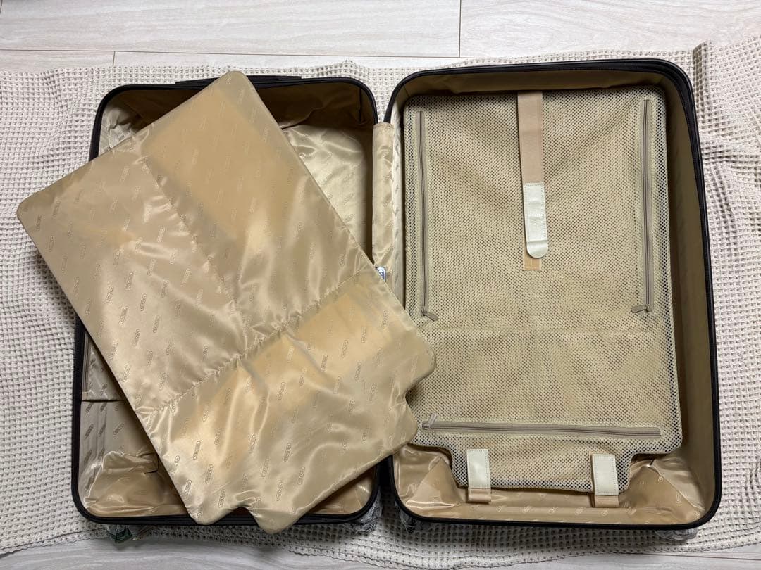 リモワ　サルサDX　ボレロ　85L 4輪　ブラウン　大容量　スーツケース