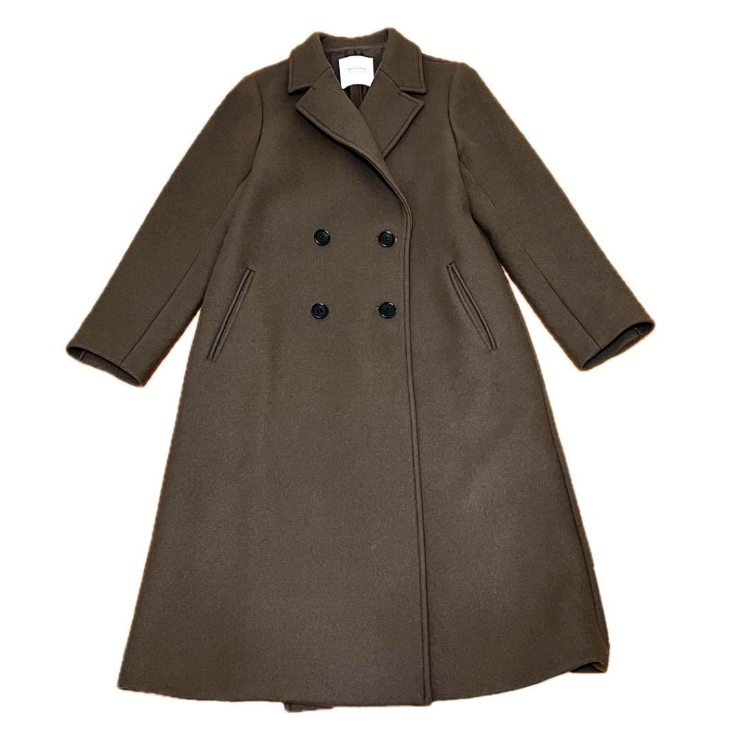 STUDIOUS ファブリカダブルウールチェスターコート サイズ1