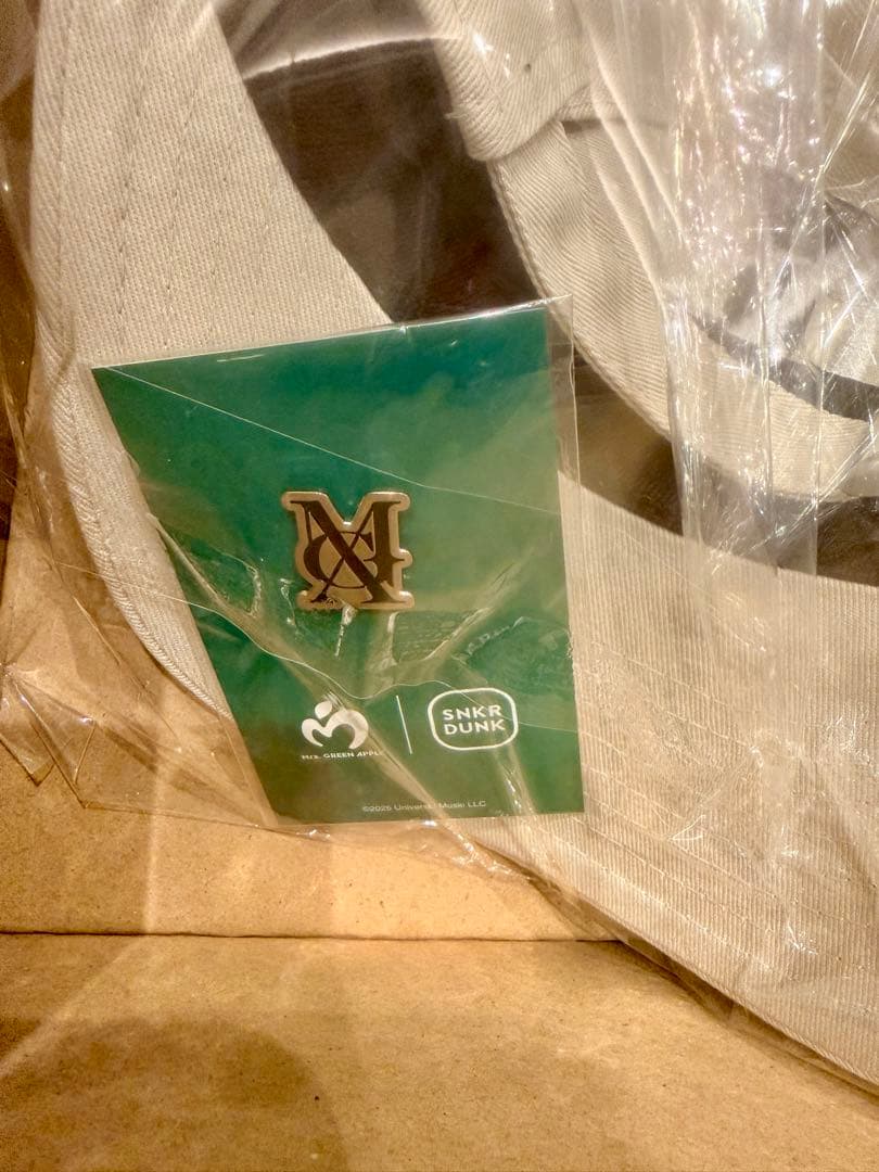 Mrs. GREEN APPLE ベージュ キャップ ニューエラ+一番くじおまけ