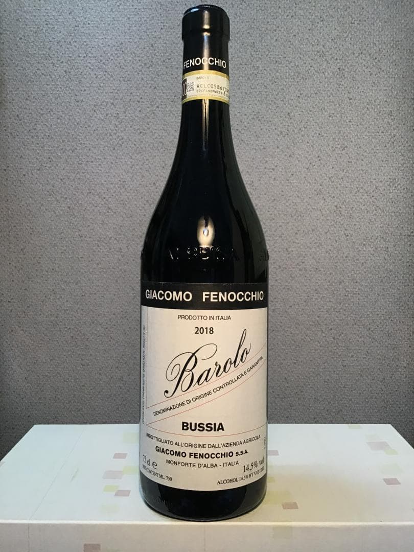 バローロ 「ブッシア」 2018／ジャコモ・フェノッキオ