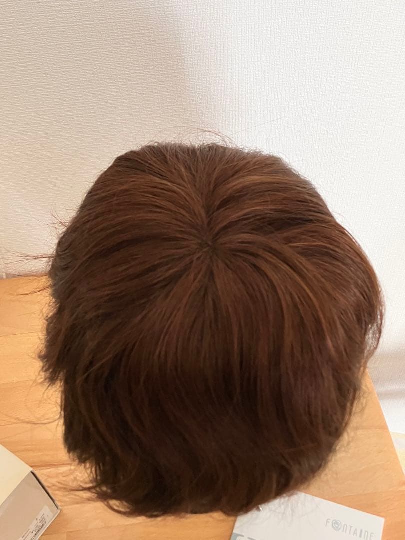 FONTAINEフォンテーヌ　MS03　人毛　ミックス　カール　ショート