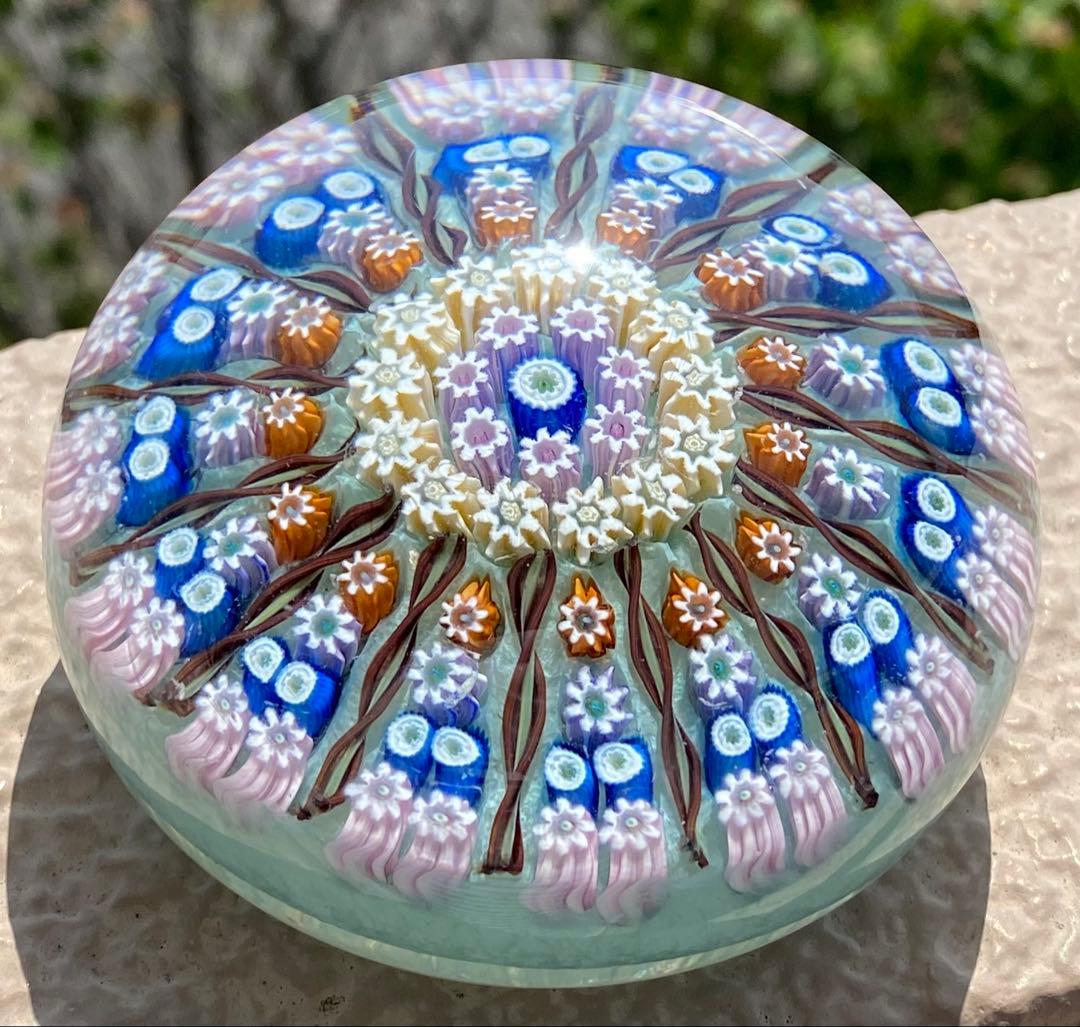 ☘️パースシャー☘️ ガラスペーパーウェイト　文鎮　スコットランド製　直径7.6㎝❣️