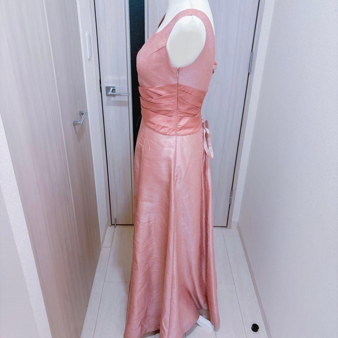 【訳アリ】AIMER エメ　9号ピンクノースリーブ　ステージドレス　演奏会