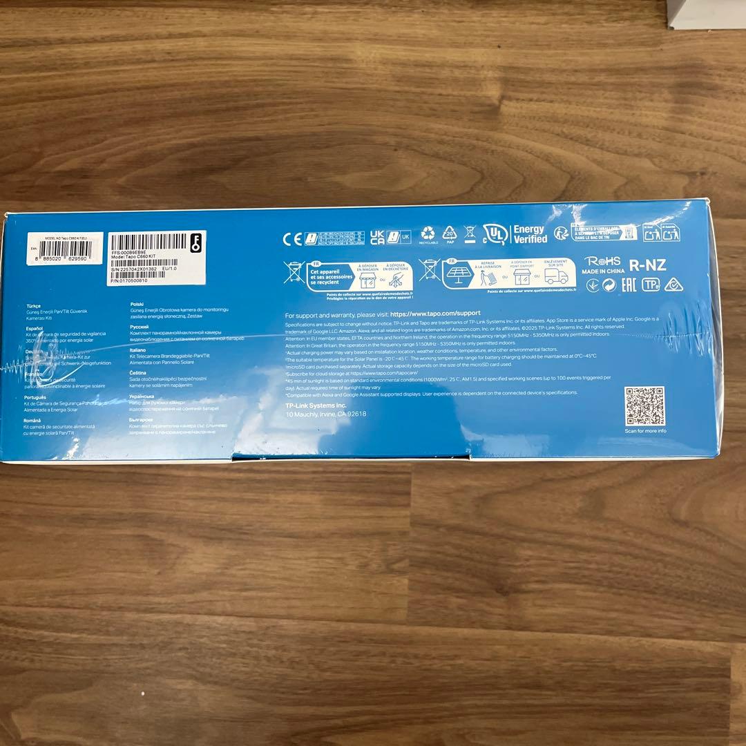 新品未開封　tapo C660 KIT ソーラーパワー防犯カメラ
