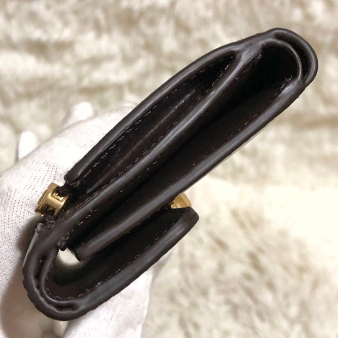 現行·未使用✨マルベリー レザー　三つ折り財布