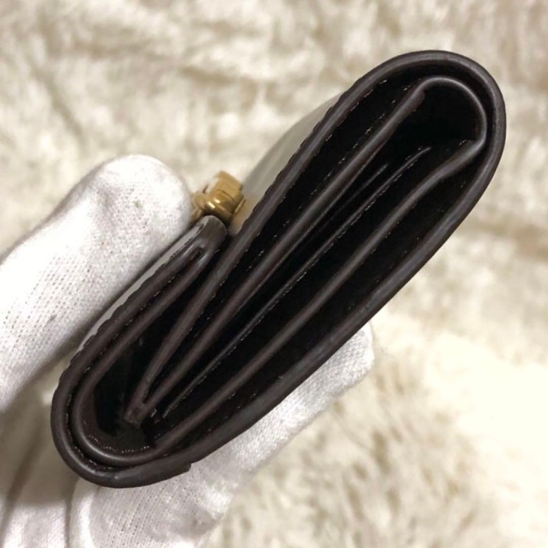 現行·未使用✨マルベリー レザー　三つ折り財布
