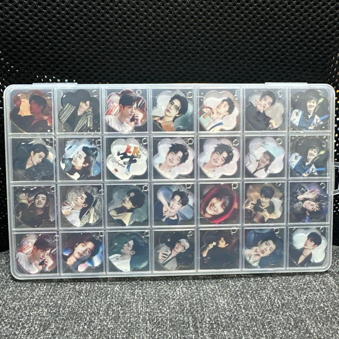 Mサイズ 肖戦 レジン肉球キーホルダー　42点セット❣️1226