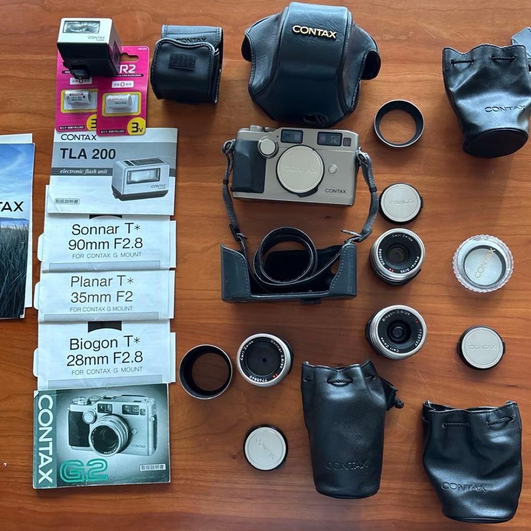 CONTAX G2 レンジファインダーカメラ セット