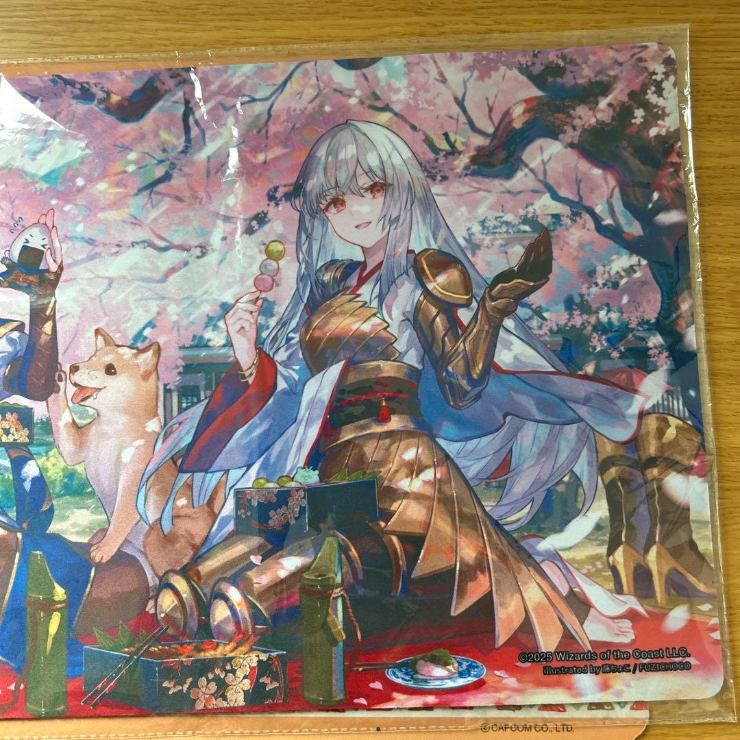 mtg 放浪皇のお花見　プレイマット　未開封　集合プレイマット