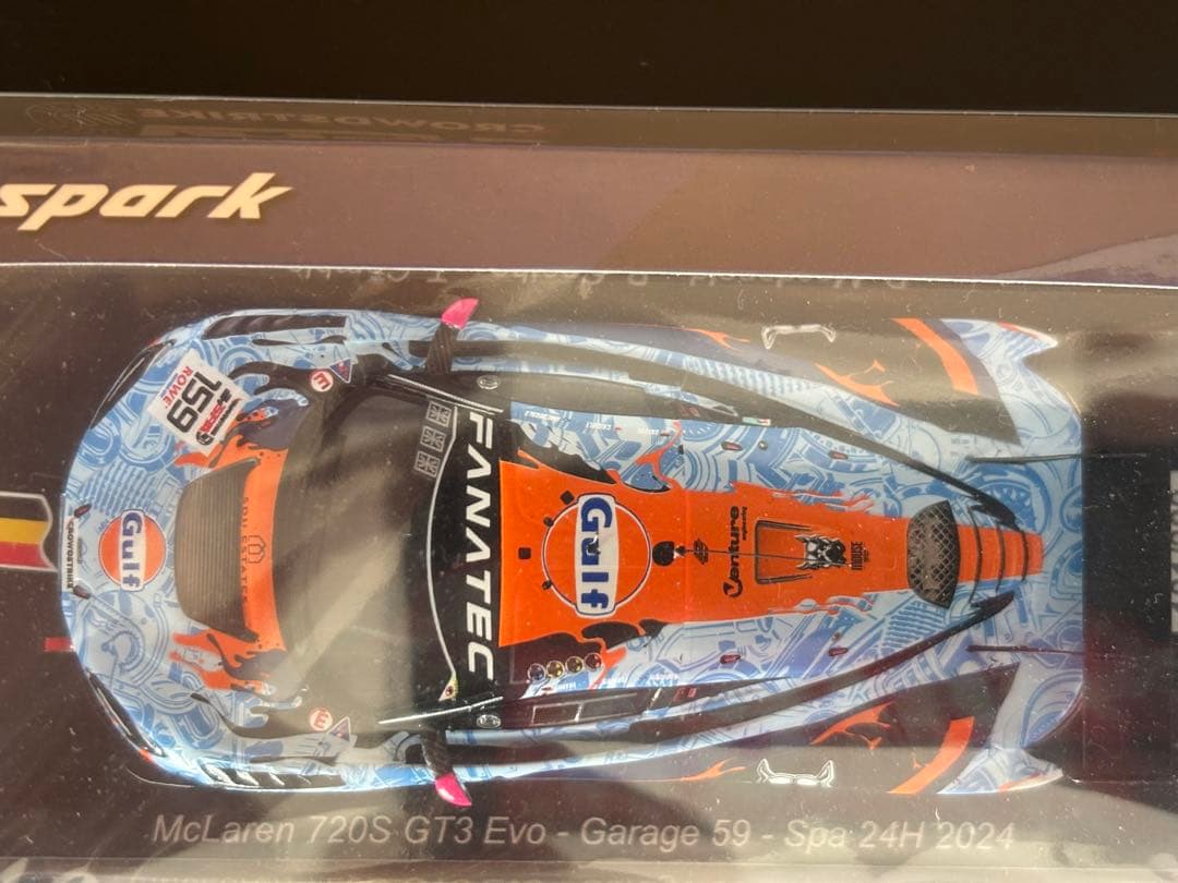 スパーク 1/43 McLaren 720S GT3 Evo Garage 59