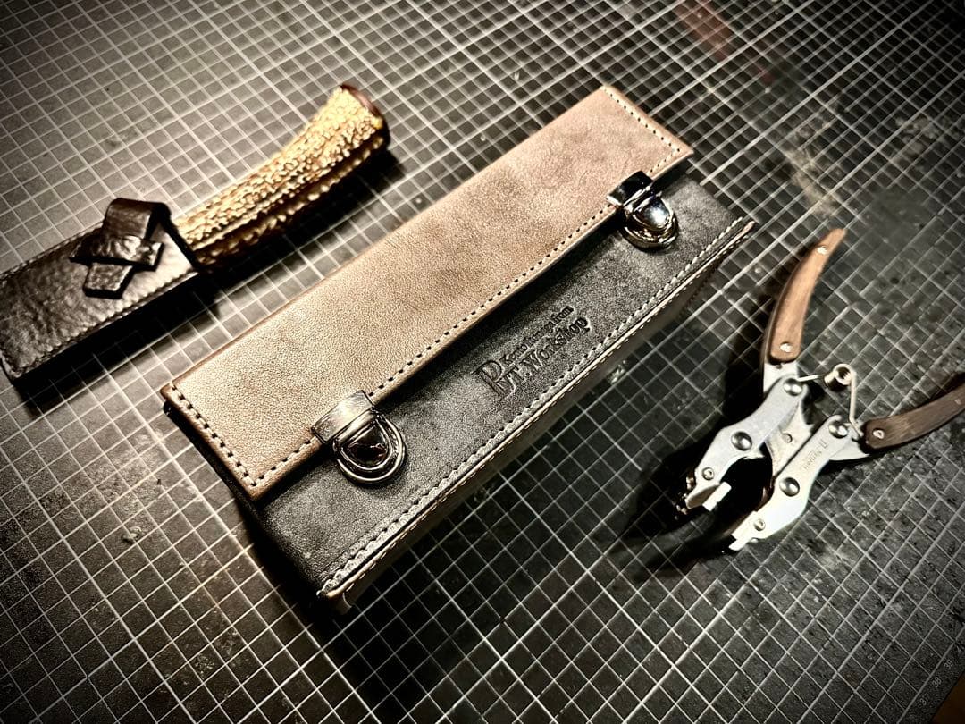 月末決算SALE!Pvt.Workshop 極　本革　デッキケース　プレマケース