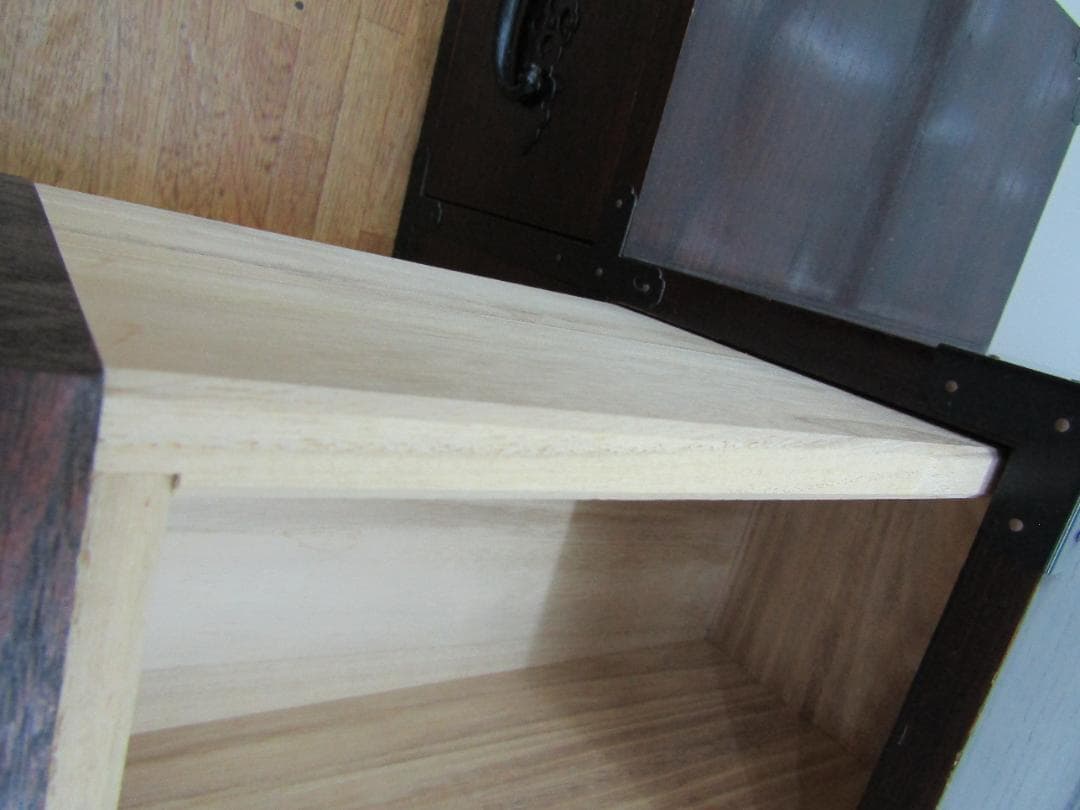 階段箪笥　昭和レトロ　ヴィンテージ　木製2段引き出しタンス