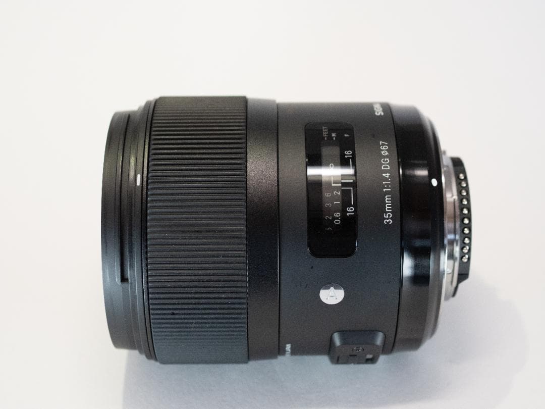 Sigma 35mm F1.4 DG ART レンズ ニコンFマウント